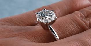 Round brilliant cut lab grown diamond showing maximum fire and brilliance